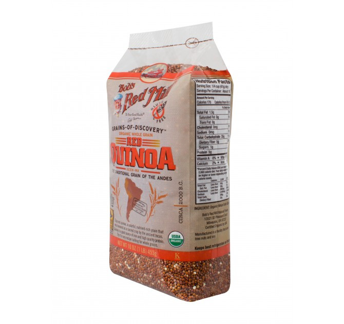 Organic Quinoa Flour
 Buy Organic Red Quinoa