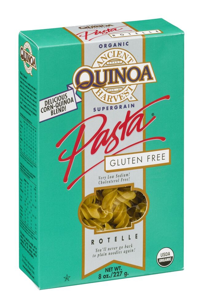 Organic Quinoa Pasta 20 Best Ideas Ancient Harvest organic Quinoa Rotelle Pasta Gluten Free