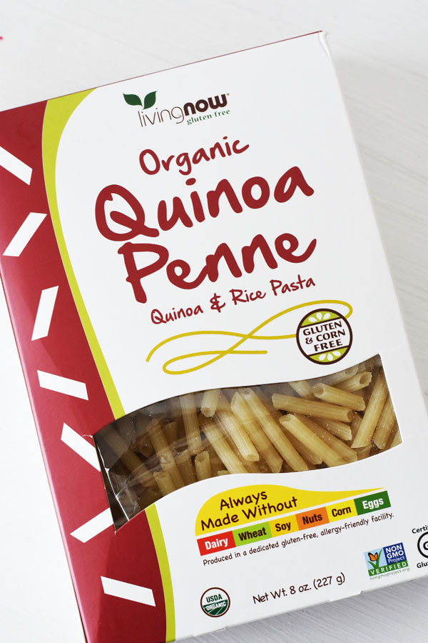 Organic Quinoa Pasta
 Ve able Quinoa Pasta Salad