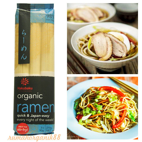 Organic Ramen Noodles
 hakubaku ramen 1