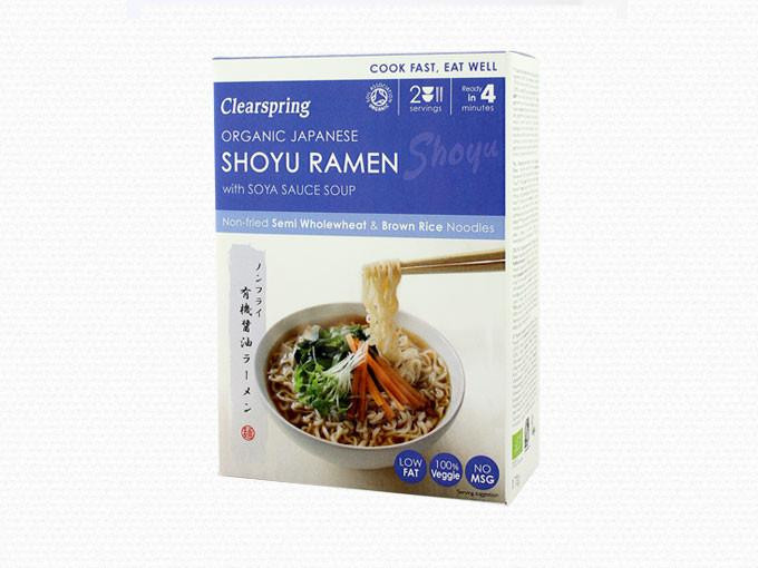 Organic Ramen Noodles
 Organic Japanese Shoyu Ramen Noodles with Soya Sauce Soup