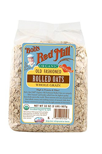 Organic Rolled Oats
 High Fiber Snacks Our Top Picks For Snacks on the Go