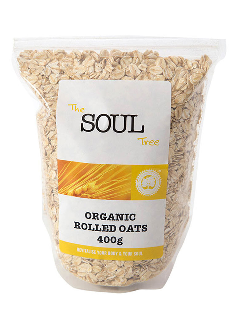 Organic Rolled Oats
 Organic – The Chocolate & Soul Tree