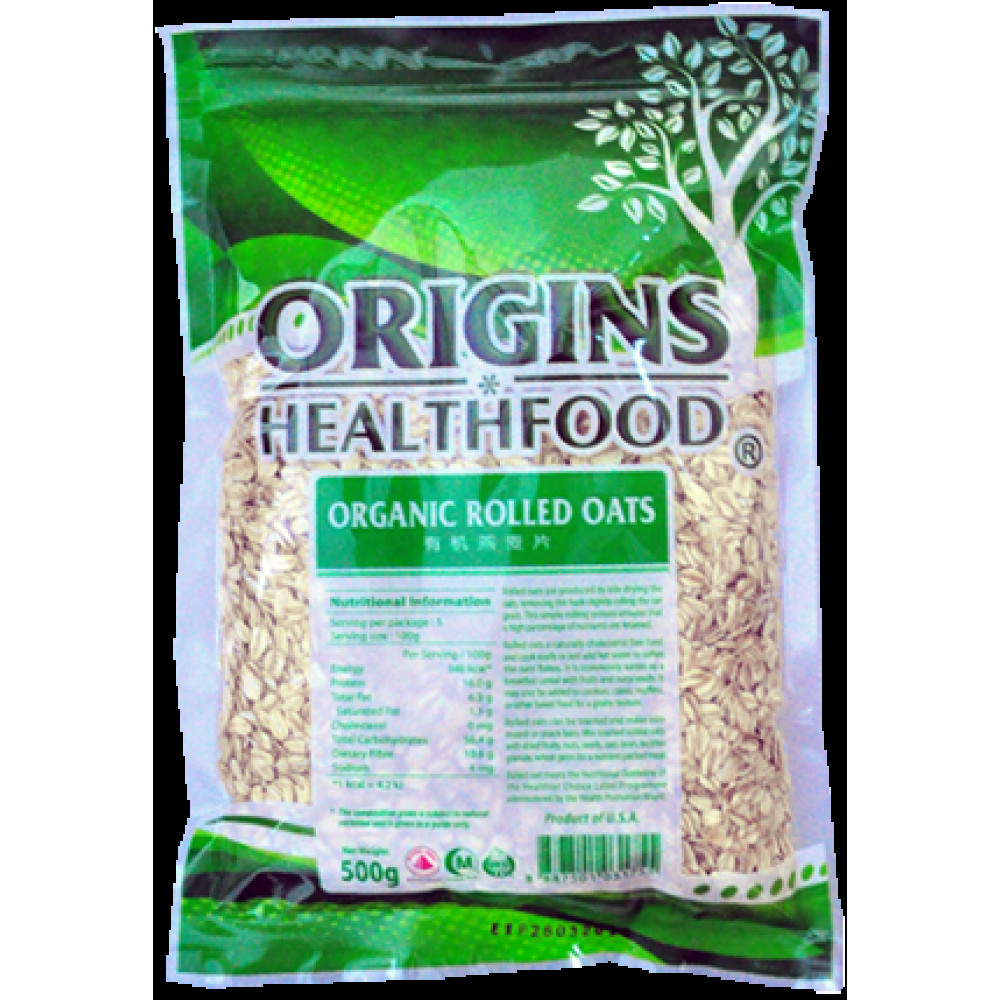 Organic Rolled Oats
 Origins Organic Rolled Oat