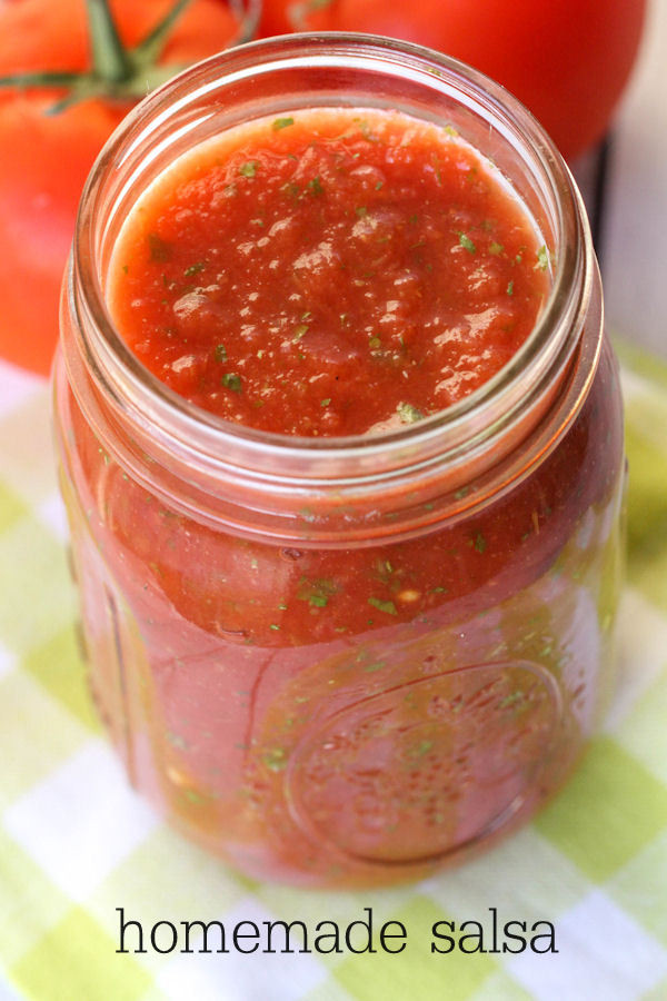 Organic Salsa Recipe
 Homemade Salsa