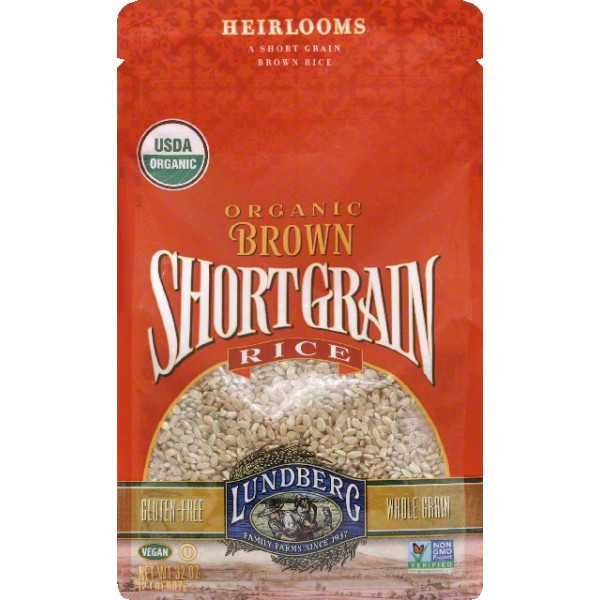 Organic Short Grain Brown Rice
 Lundberg Brown Rice Organic Short Grain 32 oz Pack of 6