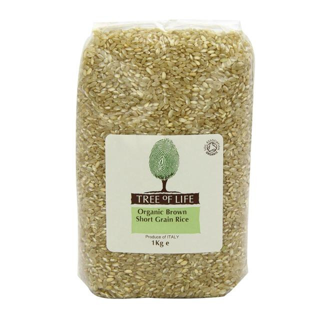 Organic Short Grain Brown Rice
 Tree of Life Organic Short Grain Brown Rice 1kg from Ocado