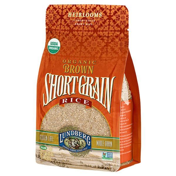 Organic Short Grain Brown Rice
 Lundberg Organic Brown Short Grain Rice 907g