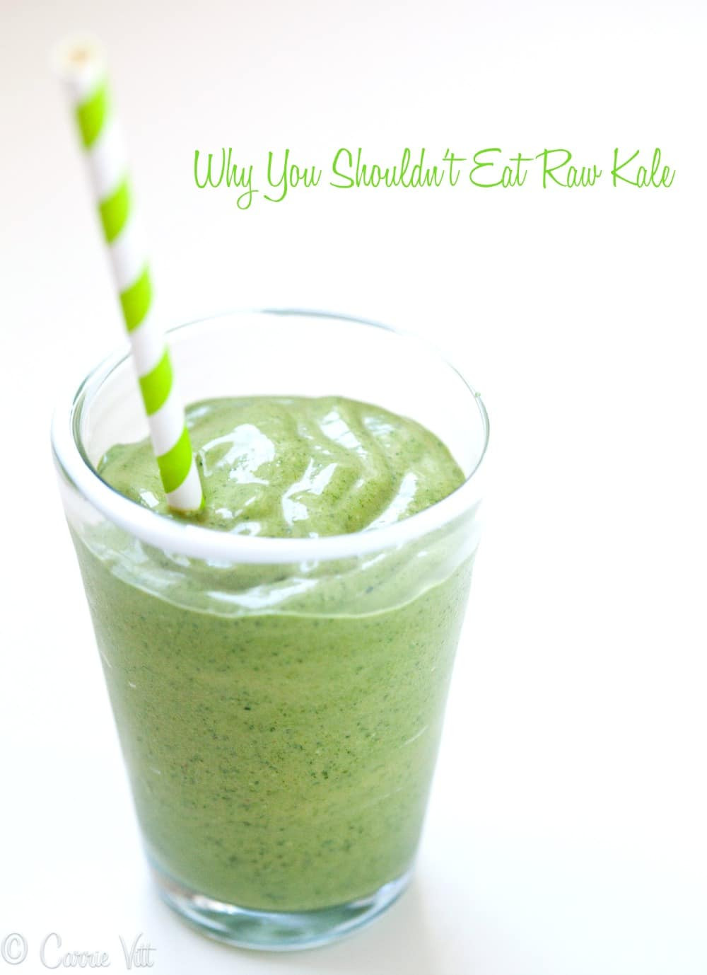 Organic Smoothie Recipes
 Why You Shouldn t Eat Raw Kale and the Perfect Green