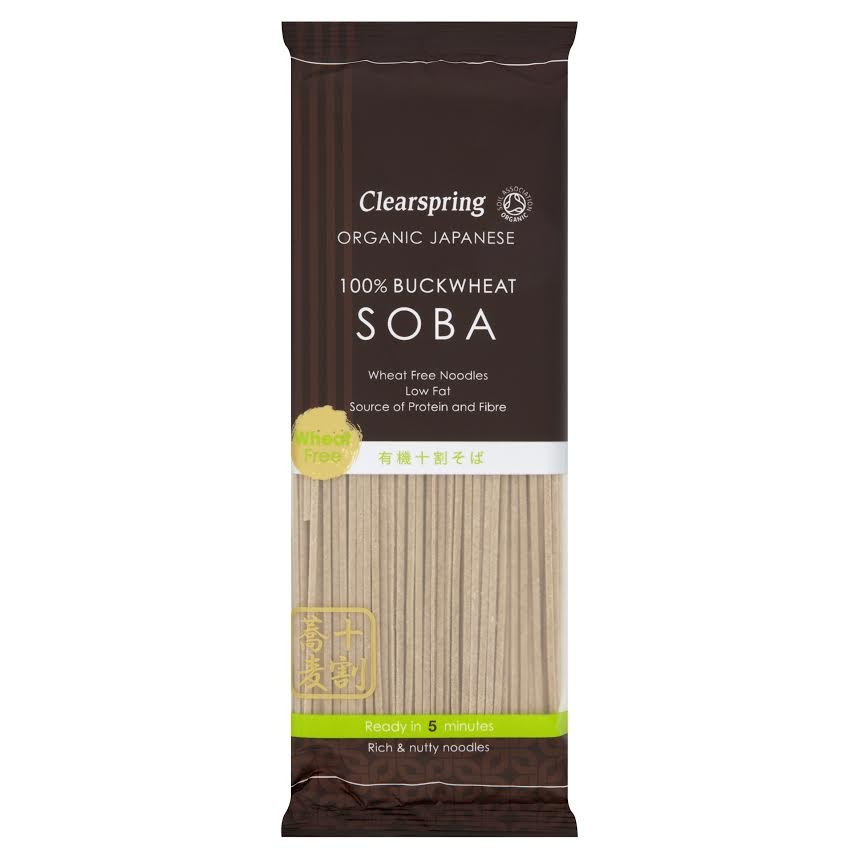 Organic Soba Noodles
 Organic Japanese Buckwheat Soba Noodles Clearspring