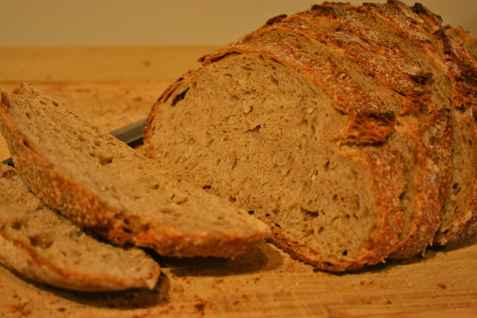 Organic Sourdough Bread
 Color Me Green Making Whole Grain Sourdough Bread