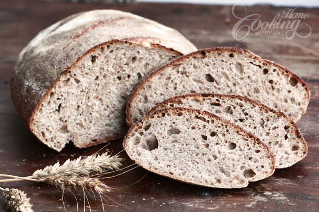 Organic Sourdough Bread
 50 Percent Whole Wheat Sourdough Bread Home Cooking