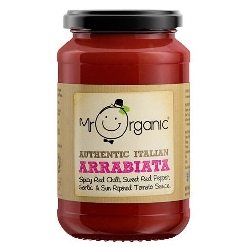 Organic Spaghetti Sauce
 Buy Mr Organic Organic Chilli Arrabiata Pasta Sauce 350g jar