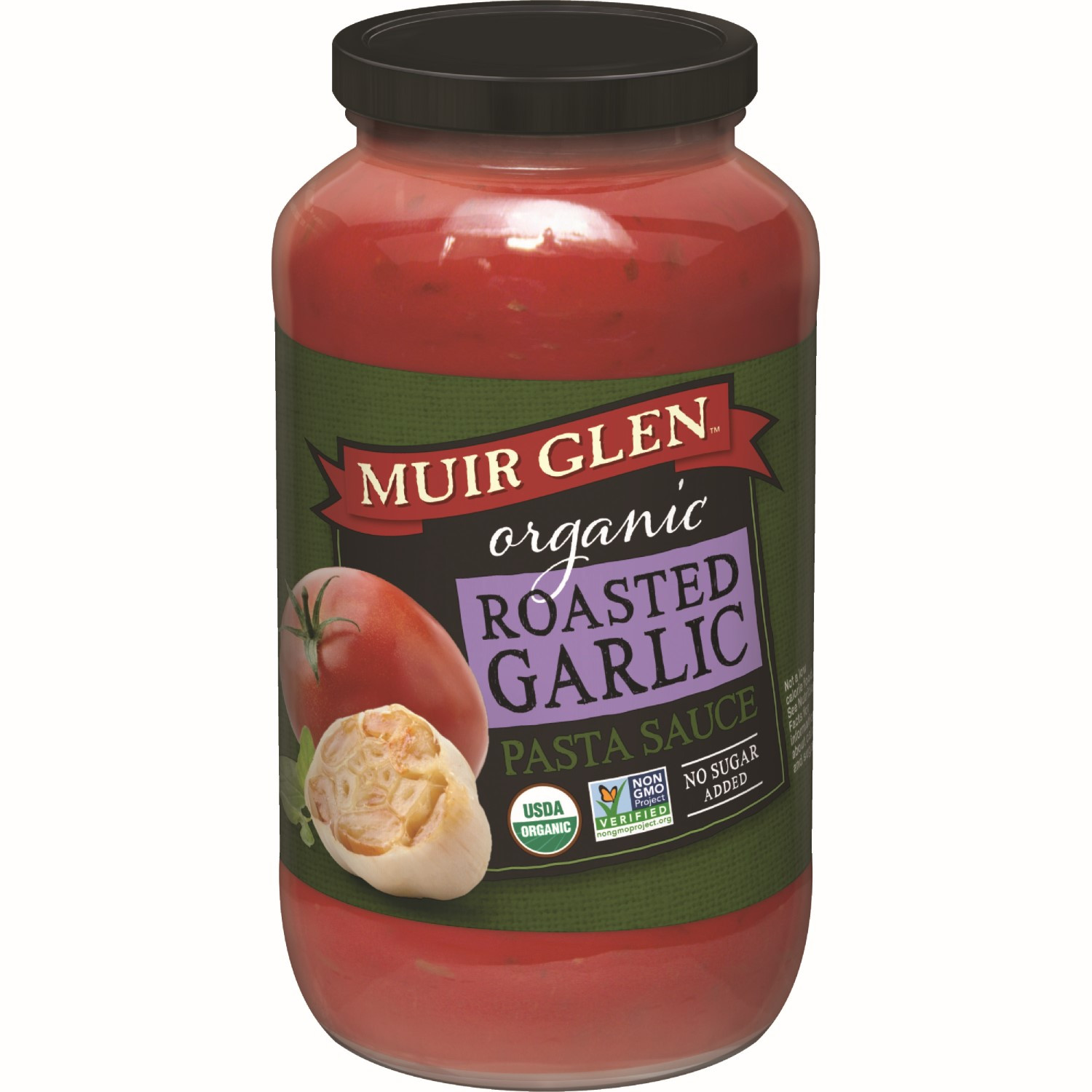 Organic Spaghetti Sauce
 Muir Glen Organic Pasta Sauce Roasted Garlic 25 5 Oz