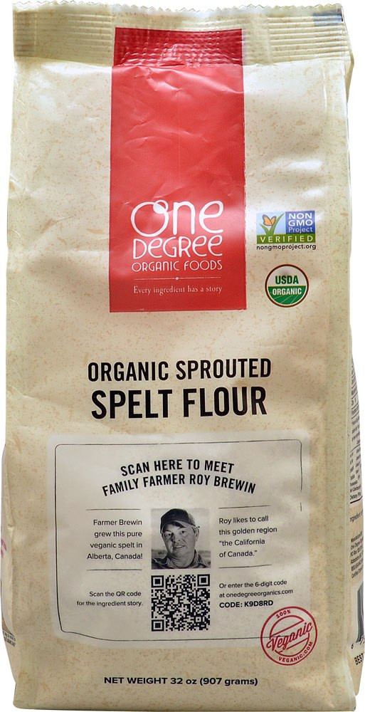 Organic Spelt Flour
 e Degree Organic Sprouted Spelt Flour