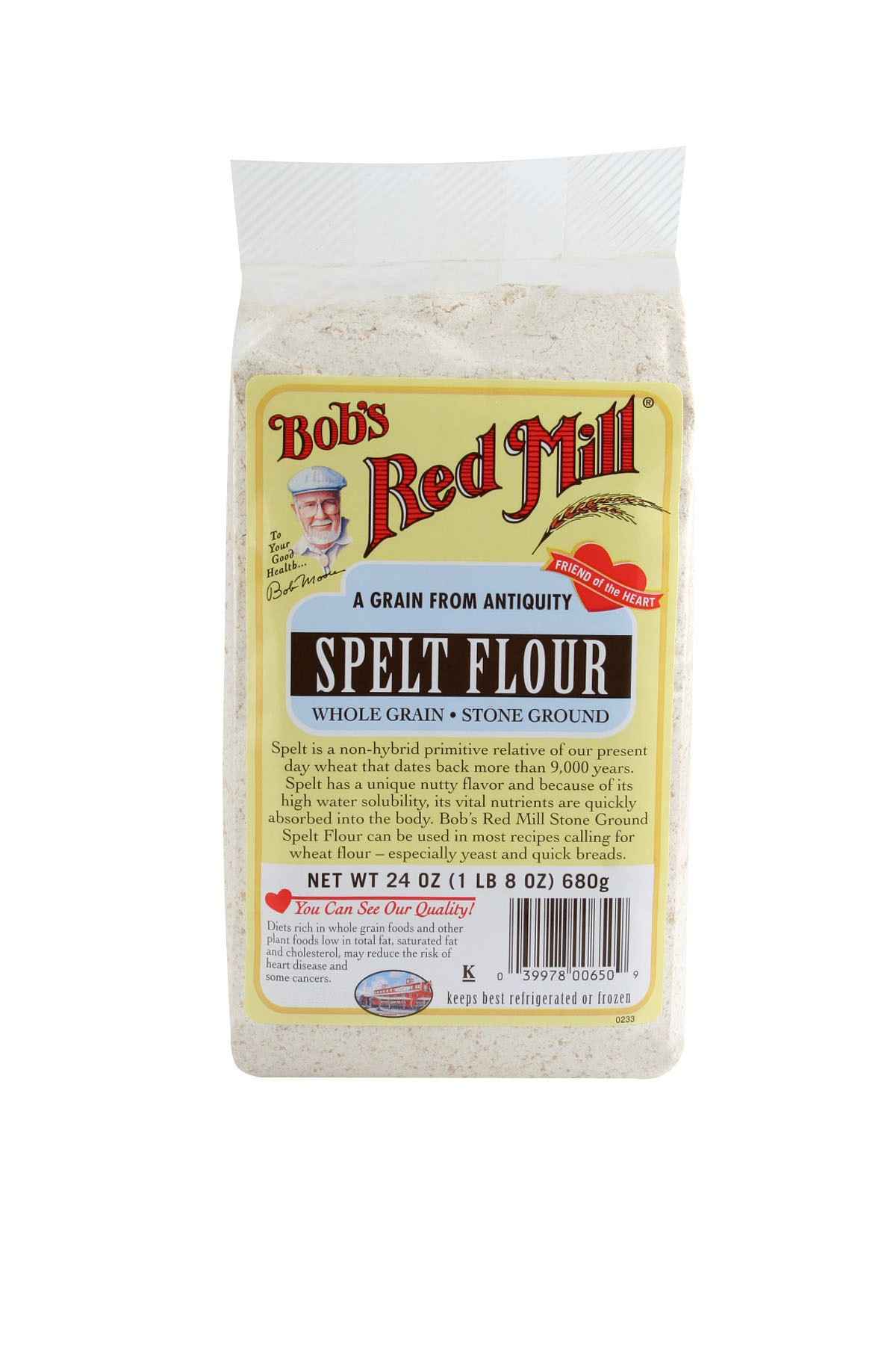 Organic Spelt Flour
 Spelt Flour Bob s Red Mill Natural Foods