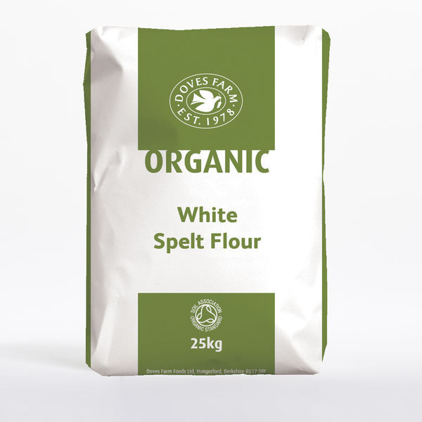 Organic Spelt Flour
 Organic White Spelt Flour 25kg