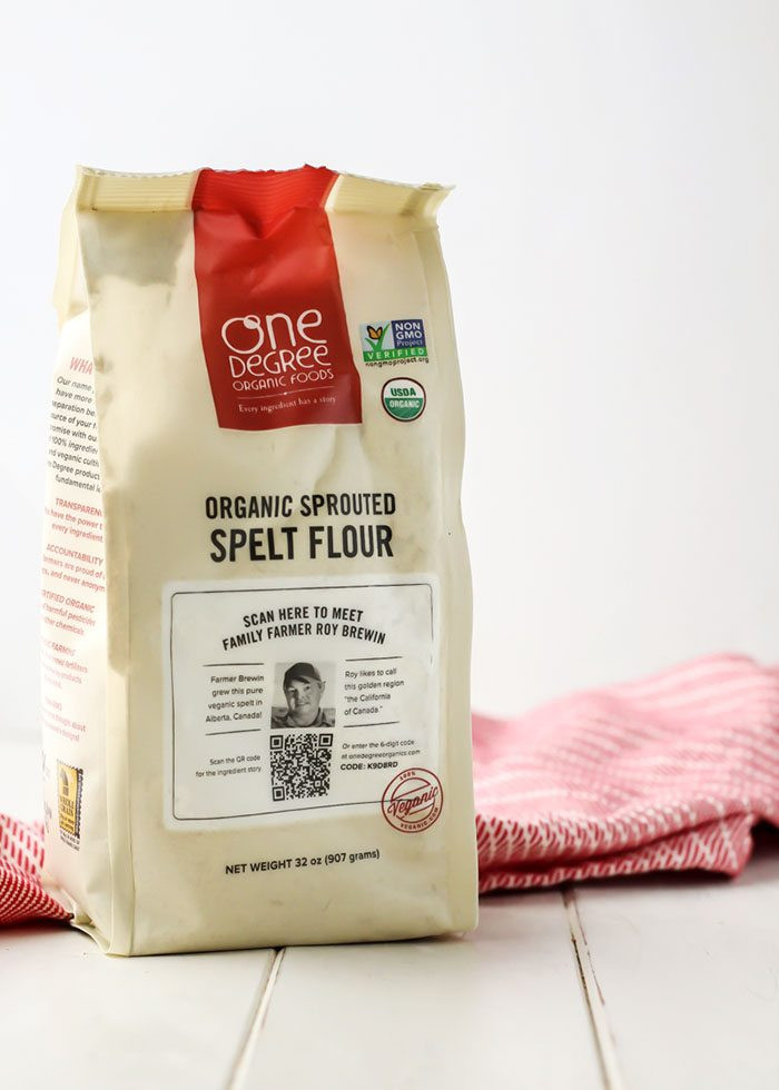 Organic Sprouted Spelt Flour
 Vegan Spelt Flour Orange Cardamom Cinnamon Rolls • Fit