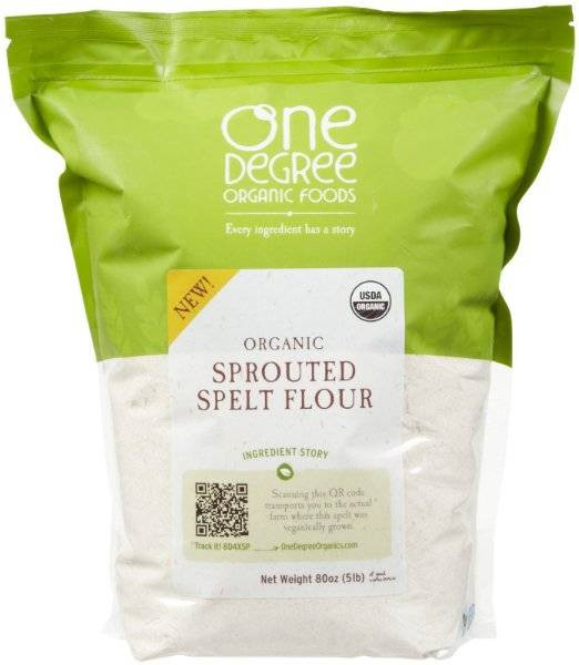 Organic Sprouted Spelt Flour
 e Degree Organic Foods Organic Sprouted Spelt Flour 4 Pack