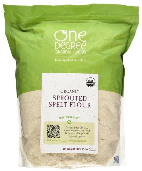 Organic Sprouted Spelt Flour
 e Degree Organic Foods Organic Sprouted Spelt Flour 80