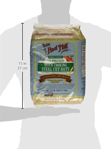 Organic Steel Cut Oats
 112oz Organic Steel Cut Oats Bob s Red Mill Quick Cooking