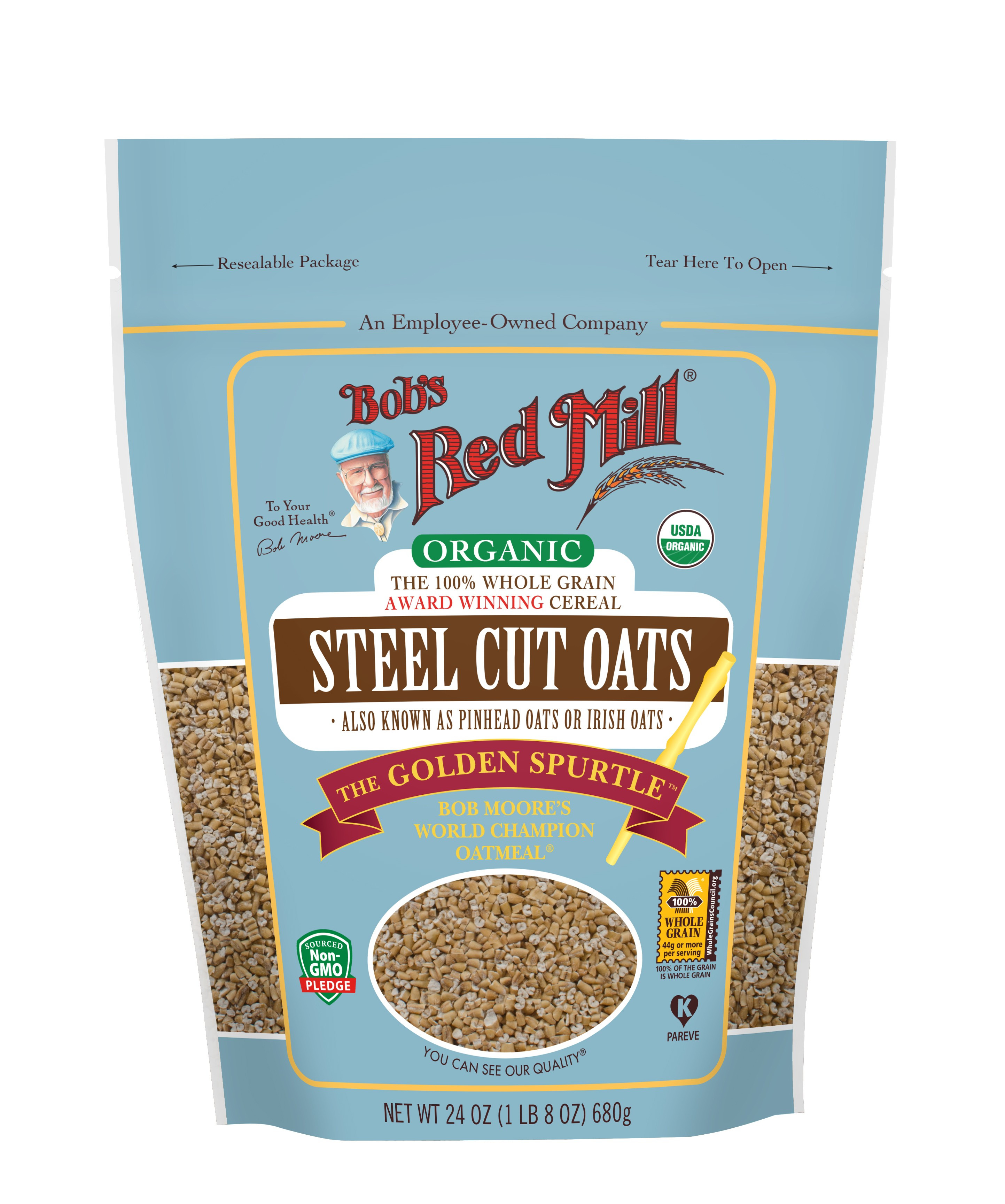 Organic Steel Cut Oats
 Organic Steel Cut Oats