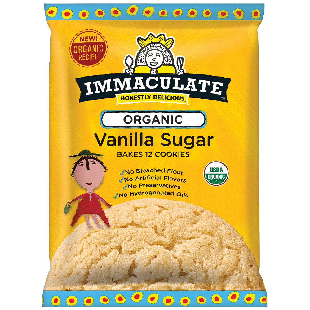 Organic Sugar Cookies
 Organic Vanilla Sugar Cookie Dough