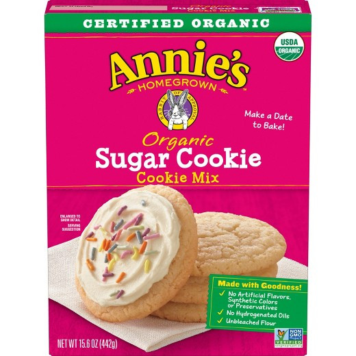 Organic Sugar Cookies
 Annie s Organic Sugar Cookie Mix 15 6oz Tar