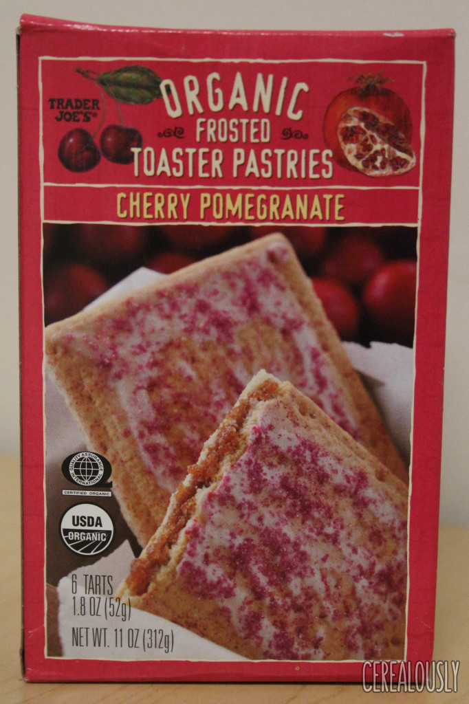 Organic Toaster Pastries
 Review Trader Joe’s Cherry Pomegranate Organic Frosted