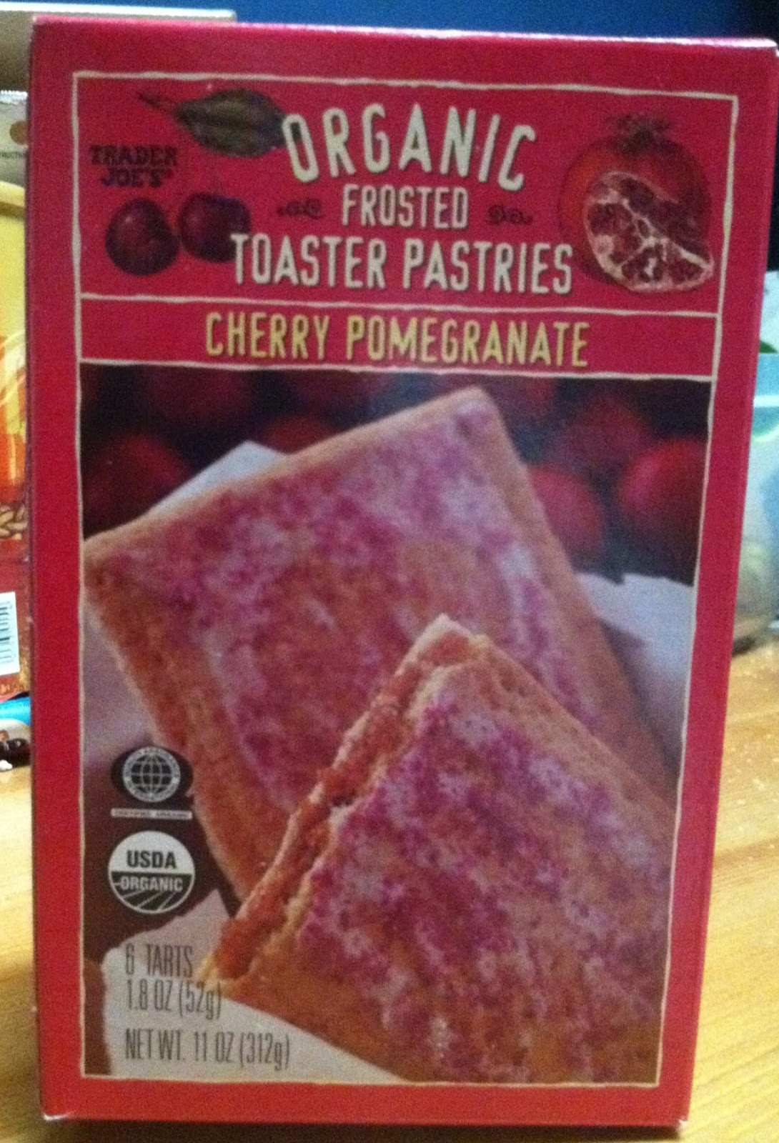 Organic Toaster Pastries
 What s Good at Trader Joe s Trader Joe s Organic Frosted