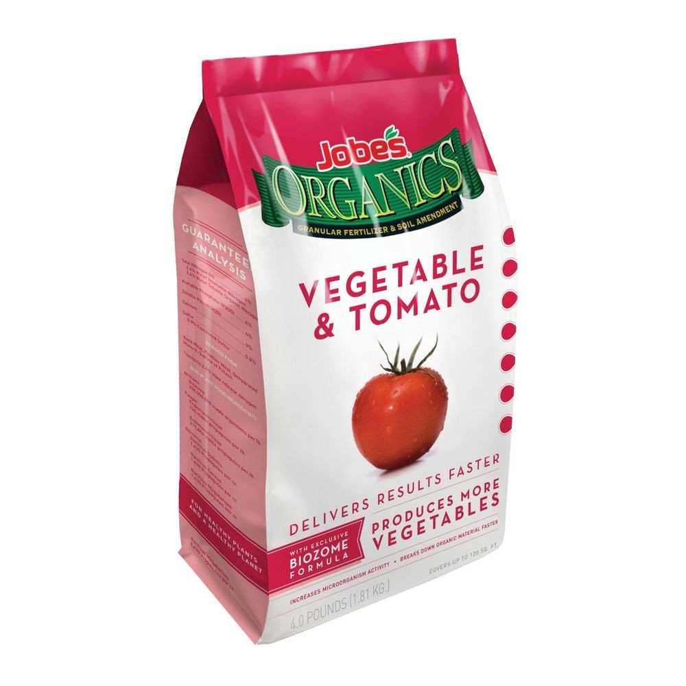 Organic Tomato Fertilizer
 Jobe s Organic Ve able & Tomato Granular