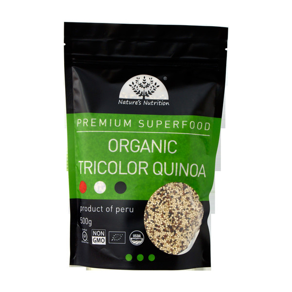 Organic Tricolor Quinoa
 Nature s Nutrition Organic Tricolor Quinoa 500g