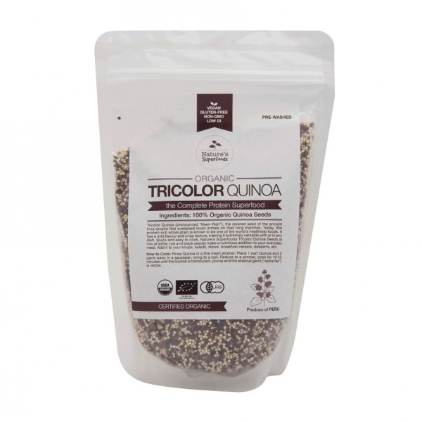 Organic Tricolor Quinoa
 Nature s Superfoods Organic Tricolor Quinoa Seeds Nature s