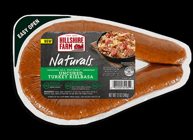 Organic Turkey Sausage
 Hillshire Farm Naturals Uncured Turkey Kielbasa