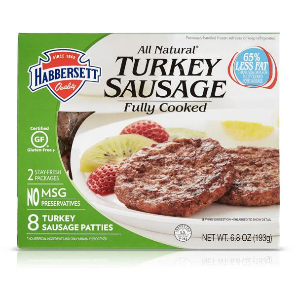 Organic Turkey Sausage
 All Natural Turkey Sausage Patties