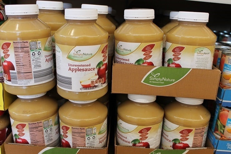 Organic Unsweetened Applesauce
 Costco vs ALDI Where do I the Best Deal