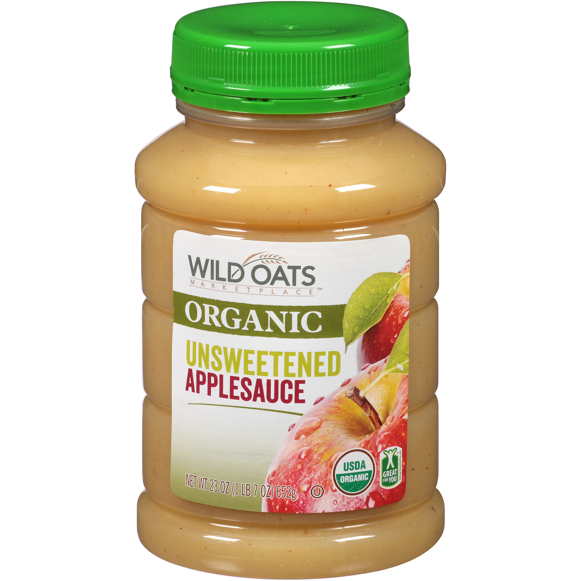 Organic Unsweetened Applesauce
 Country Choice Organic Old Fashioned Oven Toasted Oats 18