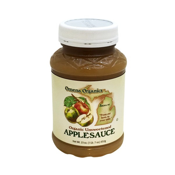 Organic Unsweetened Applesauce
 Whole Foods Organic Unsweetened Applesauce