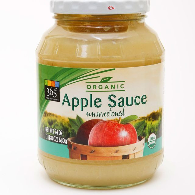 Organic Unsweetened Applesauce
 Whole Foods Organic Unsweetened Applesauce