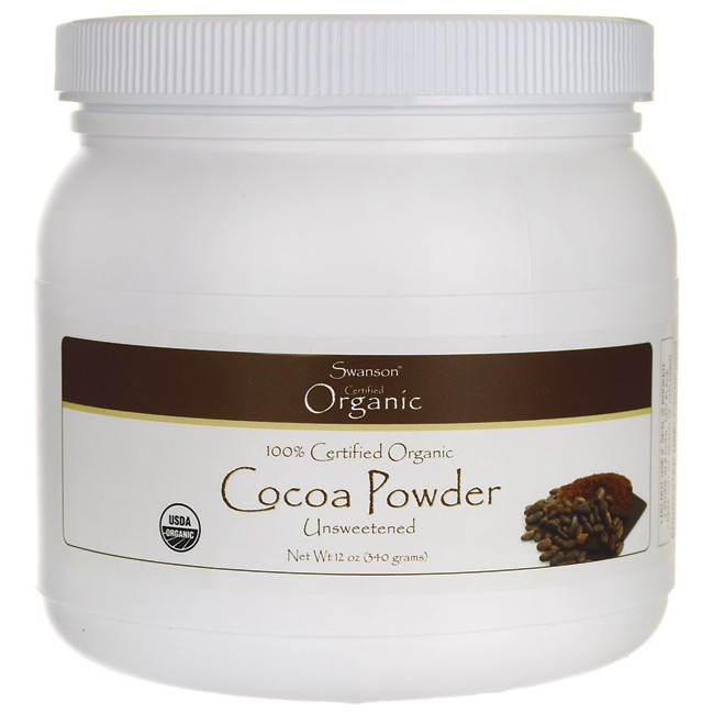 Organic Unsweetened Cocoa Powder
 Organic Cocoa Powder Unsweetened Swanson Health Products