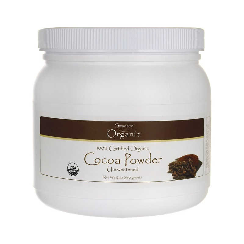 Organic Unsweetened Cocoa Powder
 100 Certified Organic Cocoa Powder Unsweetened 12 oz 340