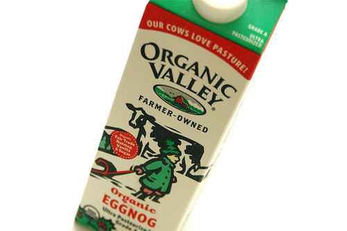 Organic Valley Eggnog
 recipe eggnog pots de creme