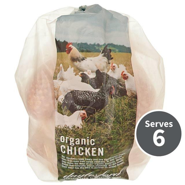 Organic Whole Chicken
 Daylesford Organic Whole Chicken Typically 1 7kg from Ocado