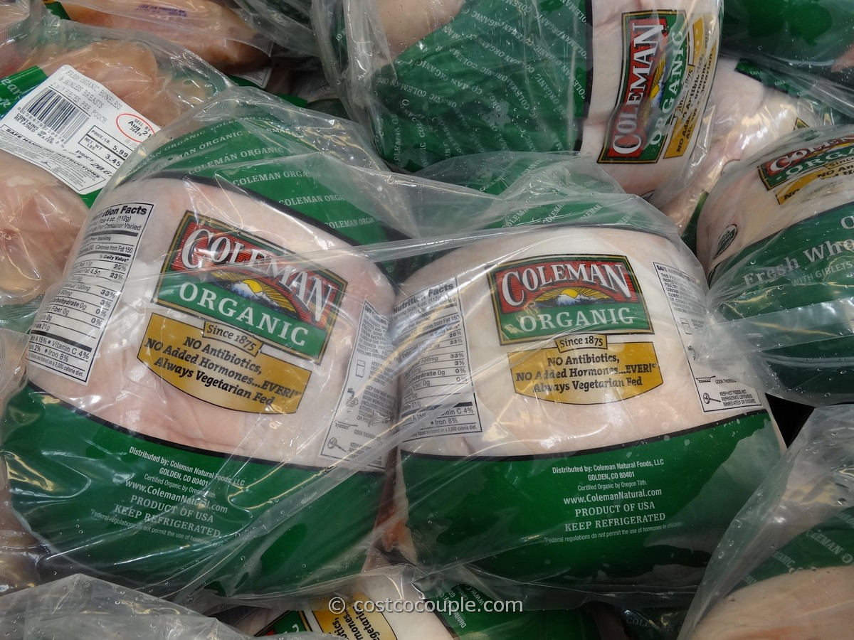 Organic Whole Chicken
 Coleman Organic Chicken