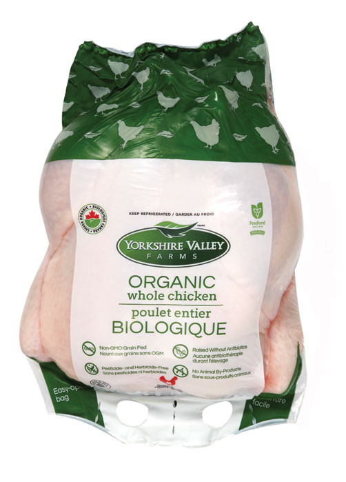 Organic Whole Chicken
 Yorkshire Valley Farms Organic Whole Chicken