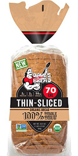 Organic Whole Grain Bread
 Organic Whole Wheat Bread by Dave’s Killer Bread