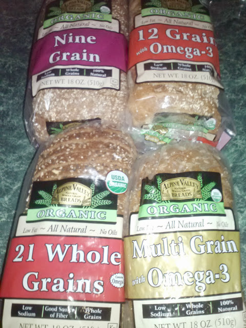 Organic Whole Grain Bread
 Smith and Blessings Alpine Valley Breads