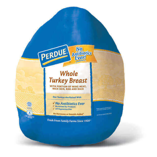 Organic Whole Turkey
 PERDUE Whole Turkey Breast Fresh