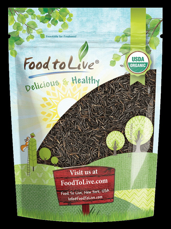 Organic Wild Rice Bulk
 Organic Wild Rice