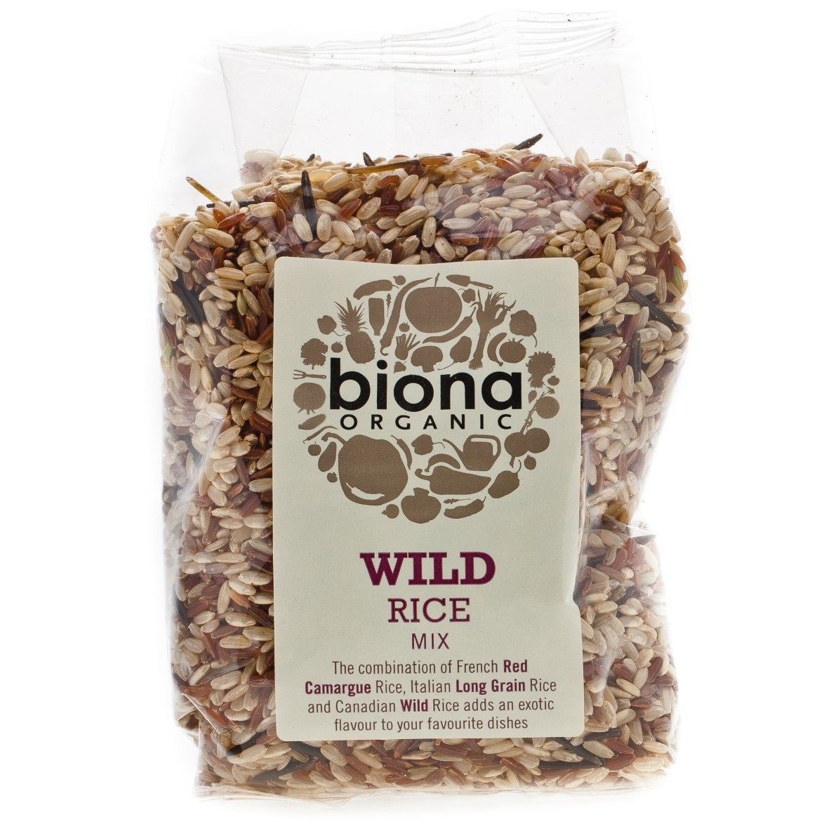 Organic Wild Rice
 Biona Organic Wild Rice Mix 500g